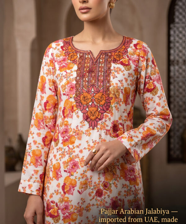 Orange Blossom Arabian Jalabiya